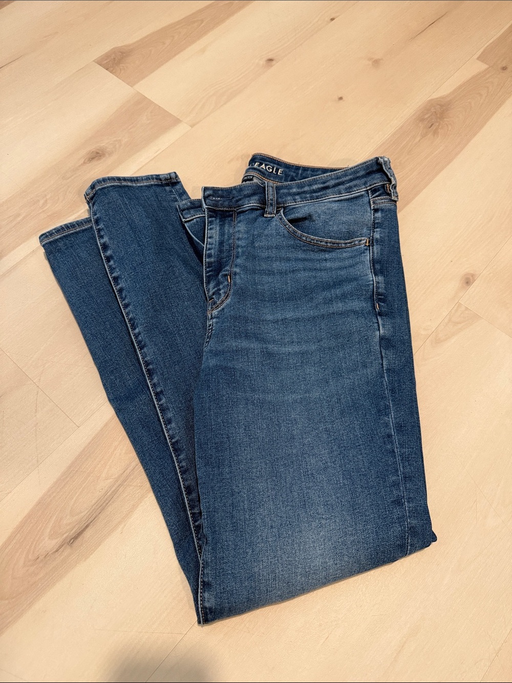 American Eagle Outfitters Dark Blue Skinny Jeans